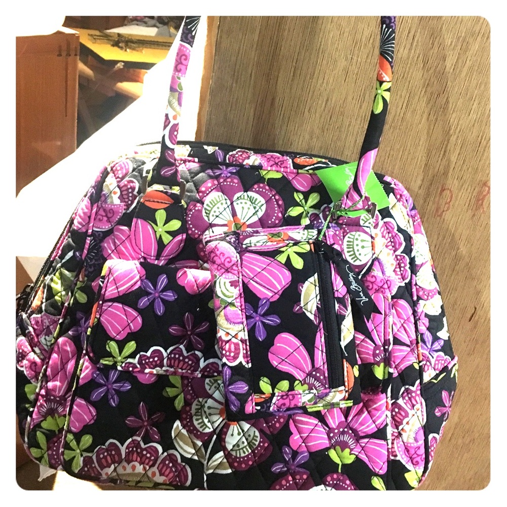 Vera Bradley handbag with matching wallet